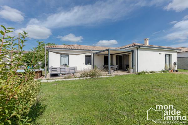 Maison T5 de 123m² + garage, construite en 2019