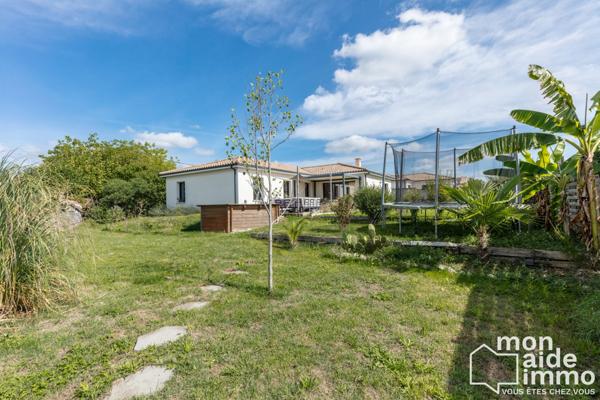 Maison T5 de 123m² + garage, construite en 2019