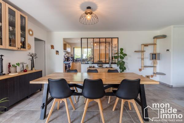 Maison T5 de 123m² + garage, construite en 2019