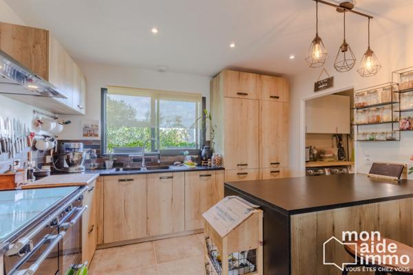 Maison T5 de 123m² + garage, construite en 2019