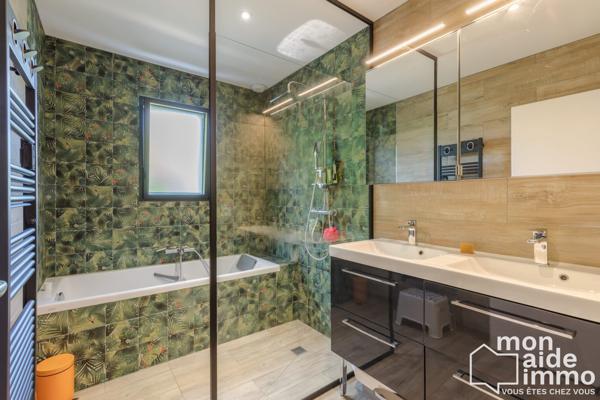 Maison T5 de 123m² + garage, construite en 2019