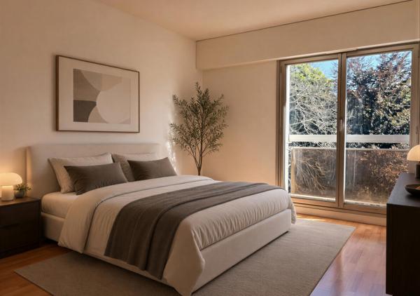 Appartement de 105 m² avec garage dans une résidence de standing
