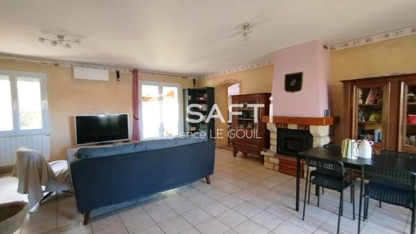 Maison plain-pied 100 m² – 2 chambres + bureau
