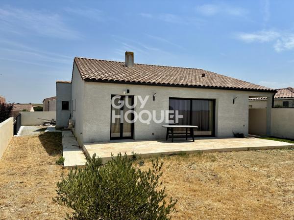 10 min OUEST CARCASSONNE - Maison 4 chambres, garage sur terrain 450 m²
