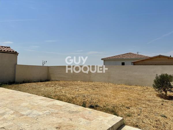 10 min OUEST CARCASSONNE - Maison 4 chambres, garage sur terrain 450 m²