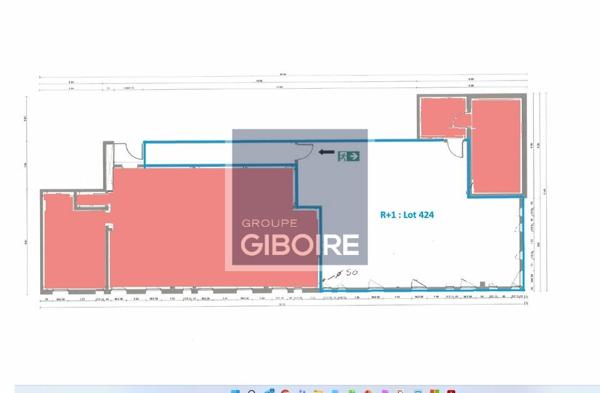 ATIKA A : Bureaux - A VENDRE - TRELAZE (réf : 49.017494)