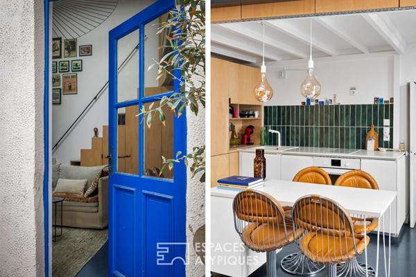 Petite maison avec cour au calme absolu – Marcadet-Poissonnier