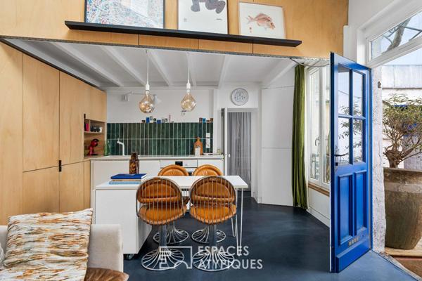 Petite maison avec cour au calme absolu – Marcadet-Poissonnier