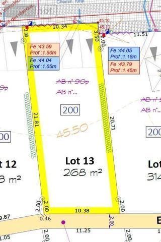 Terrain à Batir à vendre à Châteaubourg en Ille-et-Vilaine (35220), ref : 35117/1025