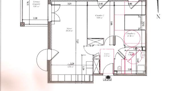 À vendre Appartement 3 pièces 56.95 m² - Roquebrune-sur-argens 83520