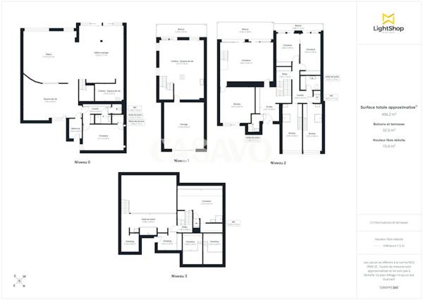 Vente Maison 12 pièces de 440m² - 92500 Rueil-Malmaison