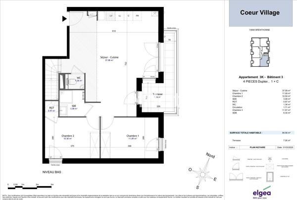Appartement
         4 pièces
        - 85 m² 385 000 € *