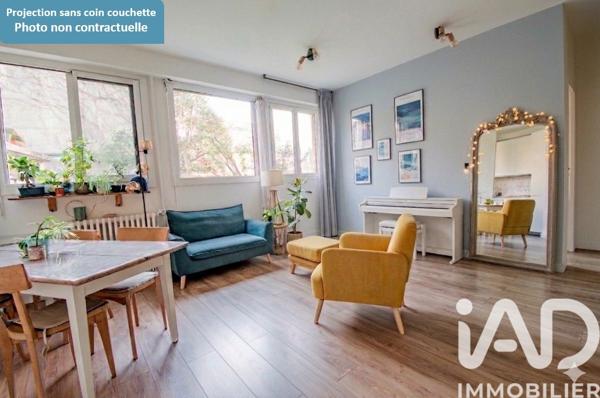 Appartement à vendre 2 pièces 40,19 m² Montrouge