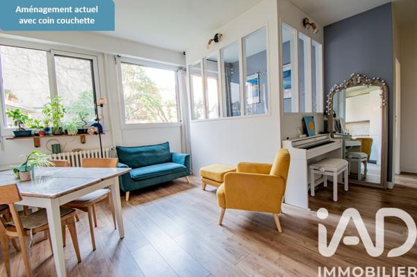 Appartement à vendre 2 pièces 40,19 m² Montrouge