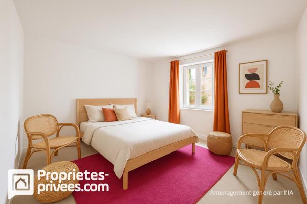 Maison de village avec terrasse et magnifique vue dégagée