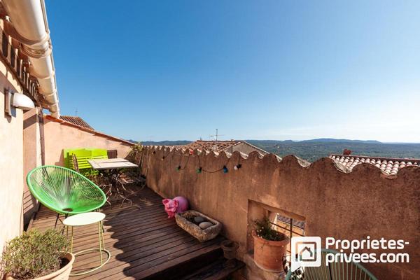 Maison de village avec terrasse et magnifique vue dégagée