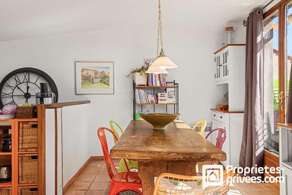 Maison de village avec terrasse et magnifique vue dégagée