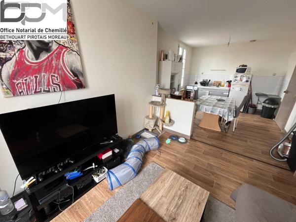 Appartement ancien à vendre à Chemillé-en-Anjou dans le Maine-et-Loire (49120), ref : 49062/778