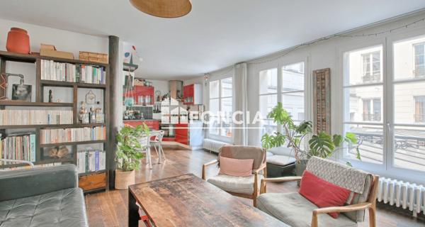 À vendre Appartement 3 pièces 69.36 m² - Paris 75002