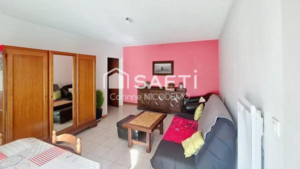 Appartement 2 pièces 42m²