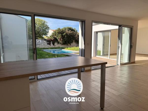 Maison 2025 type 5 avec piscine, garage et stationnements !