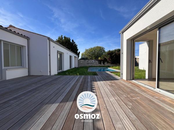 Maison 2025 type 5 avec piscine, garage et stationnements !