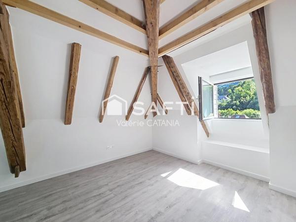 St Laurent du Pont, Appartement T4, dernier étage, rénové à neuf avec ascenseur.