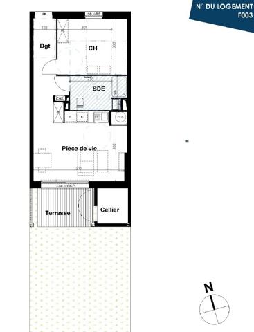 APPARTEMENT 1 chambre à DOMPIERRE SUR MER