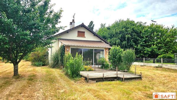charmante maison des années 1950 dans son cadre verdoyant