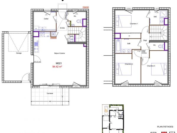 Maison (neuf) à vendre 4 pièces 94 m² Allinges