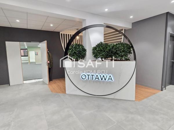 BUREAU DE 263M² AU PECQ