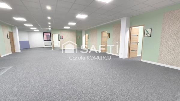 BUREAU DE 263M² AU PECQ