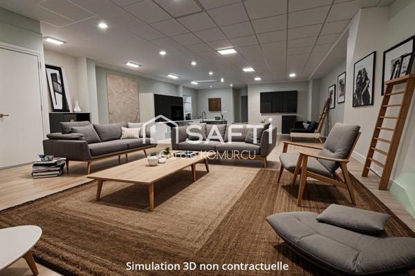 BUREAU DE 263M² AU PECQ