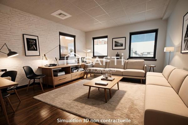 BUREAU DE 263M² AU PECQ