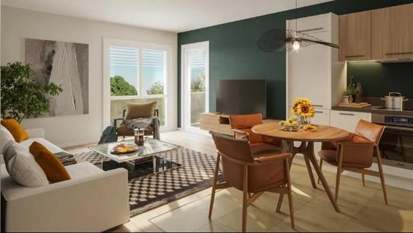 Appartement 2 pièces - 42 m²