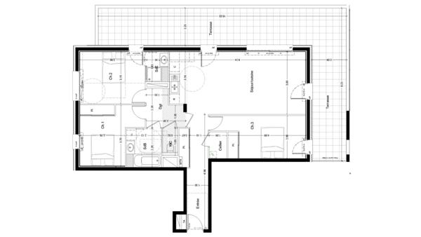 Appartement à vendre 4 pièces 93 m² Challes-les-Eaux