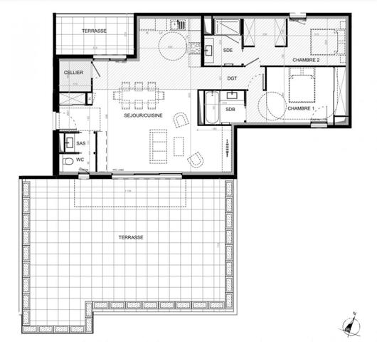 Appartement à vendre 3 pièces 96 m² Baillargues
