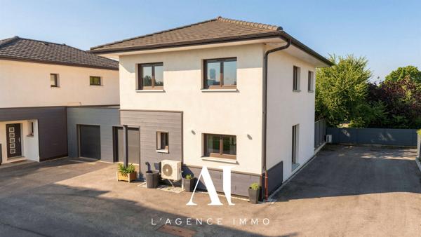 Villa Jumelé T6 Jardin Garage Panneaux photovoltaïques Ségny 01170