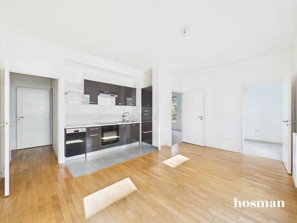 3 pièces en parfait état - 52 m2 + parking - Rue Césaria Évora 75019 Paris