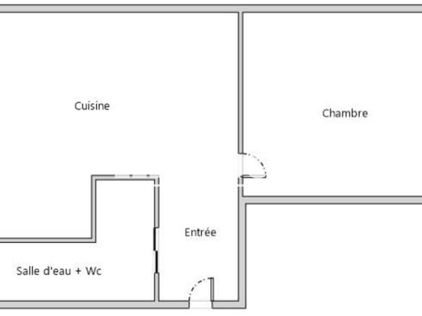 Location Appartement 2 pièces 31 m² - 112 RUE LAZARE CARNOT Lorient 56100