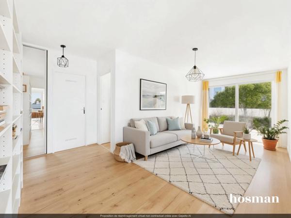 Appartement traversant, T4 de 82,01m² - Dernier étage avec balcon - Avenue du Président Vincent Auriol, Cenon