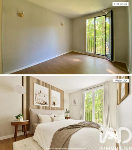 Appartement à vendre 3 pièces 66,86 m² Sceaux