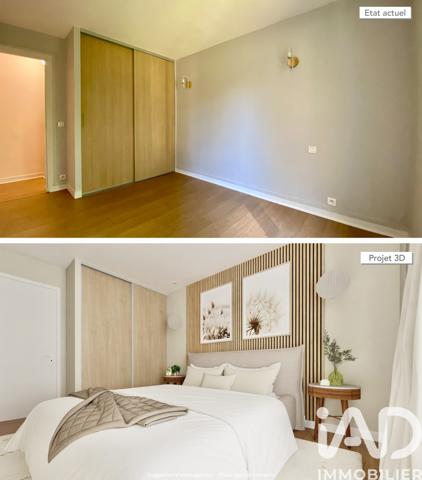 Appartement à vendre 3 pièces 66,86 m² Sceaux