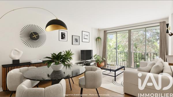 Appartement à vendre 3 pièces 66,86 m² Sceaux
