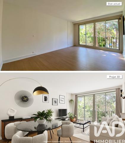 Appartement à vendre 3 pièces 66,86 m² Sceaux