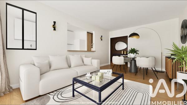 Appartement à vendre 3 pièces 66,86 m² Sceaux