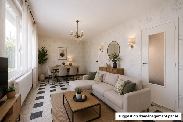 Maison des Enfants | Semi-individuelle de 113 m² à rénover avec garage et jardin