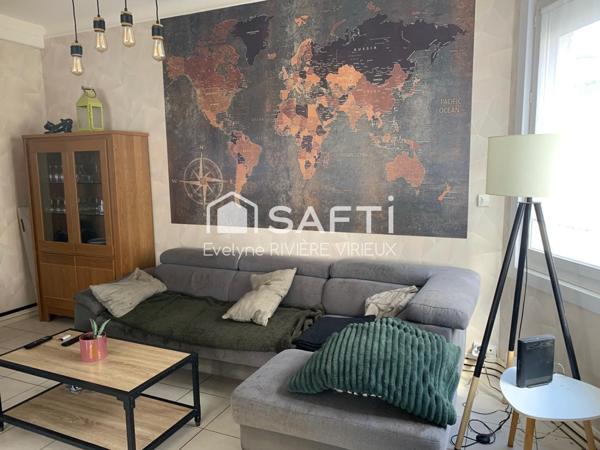 Maison 4 chambres de 122 m², dépendances et jardin