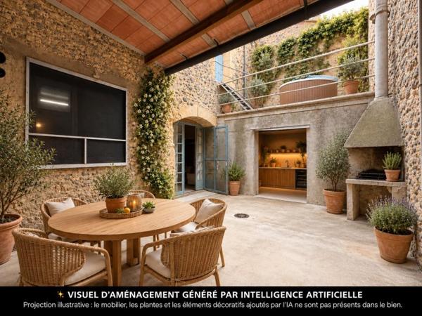 Vente / Maison en pierre à Saint-Thibéry (34630)
