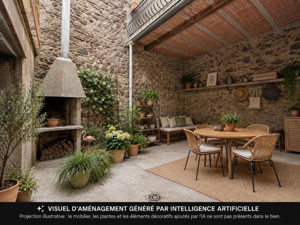 Vente / Maison en pierre à Saint-Thibéry (34630)